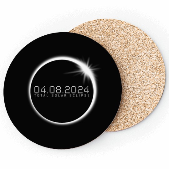 Total Solar Eclipse 2024 Coasters