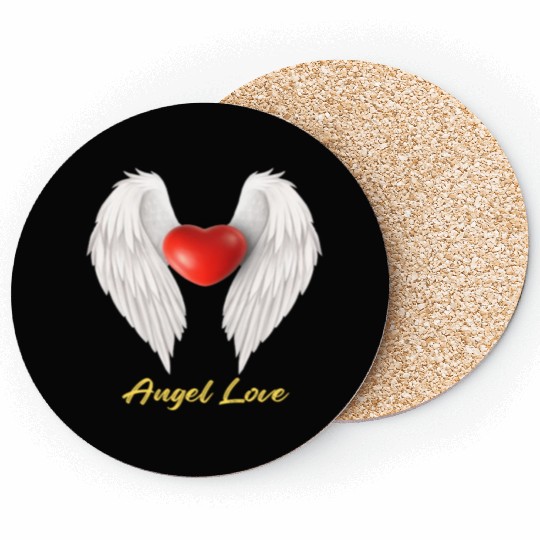 Angel Love Coasters