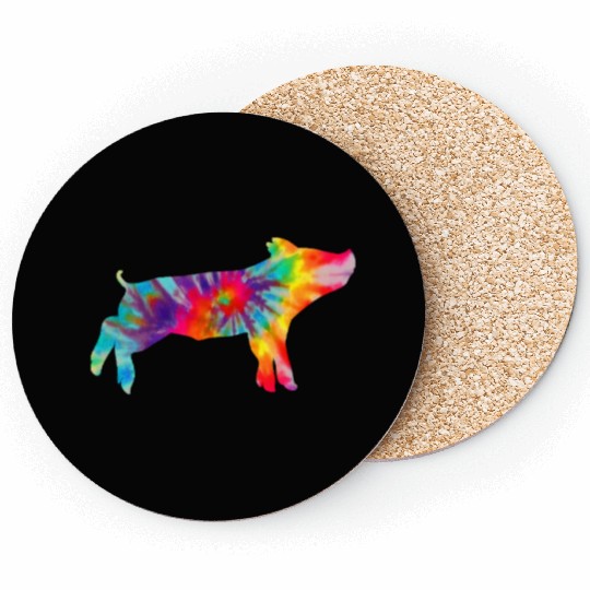 Pig Funny Farming Farmer Gift Coasters