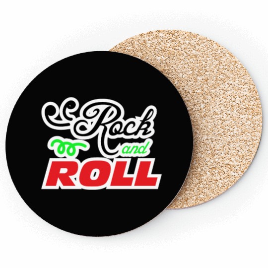 Rock and Roll design for music lovers Coasters