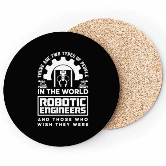 Funny Robotics Robot Engineering Programming Coasters