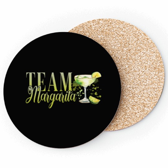 Team Margarita Tequila Stag Party Coasters
