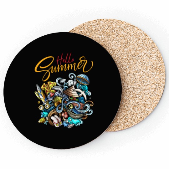 Summer Vibes Coasters