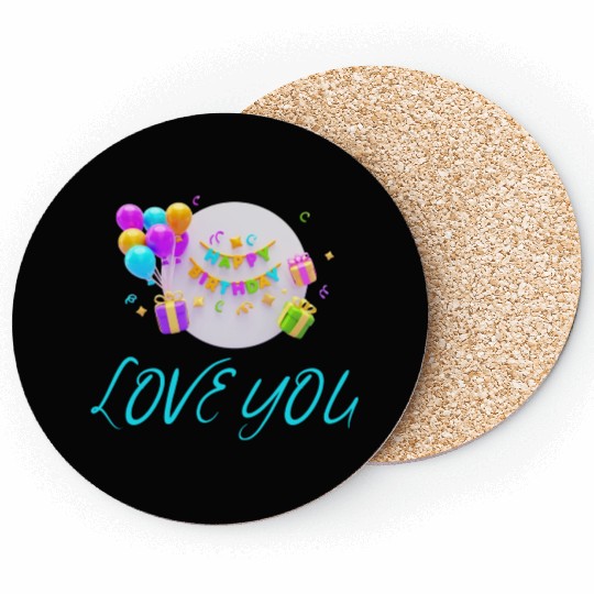 FAMILY - LOVE YOU Coasters