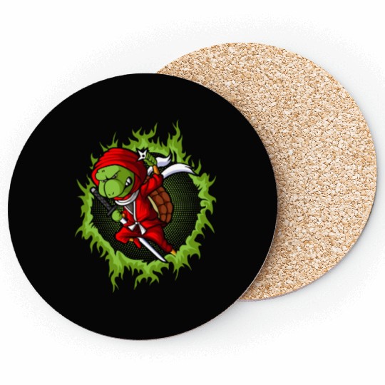 The Fighter Ninja Turtle Coasters