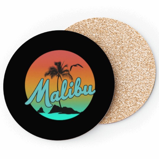 Malibu blue Coasters