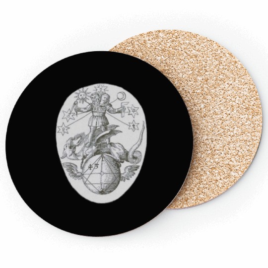 Alchemical Rebis History Coasters