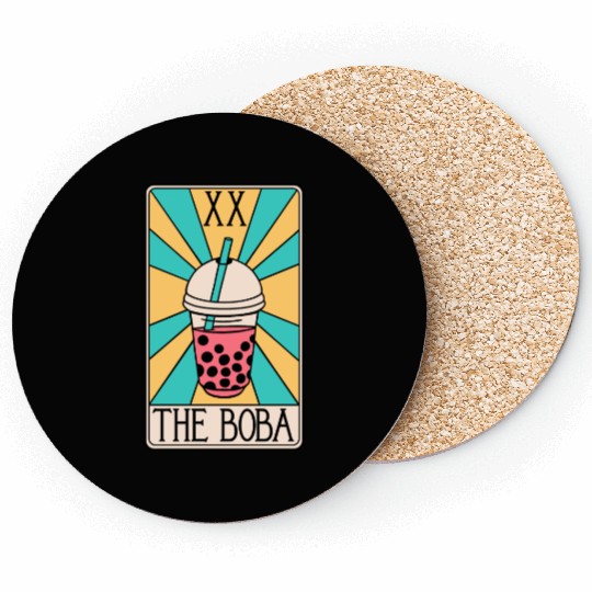 Boba Tarot Card - Bubble Tea Coasters