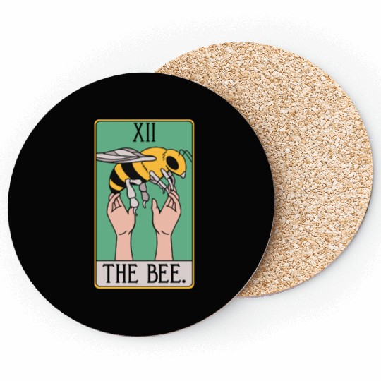 The Bee - Tarot Card Coasters