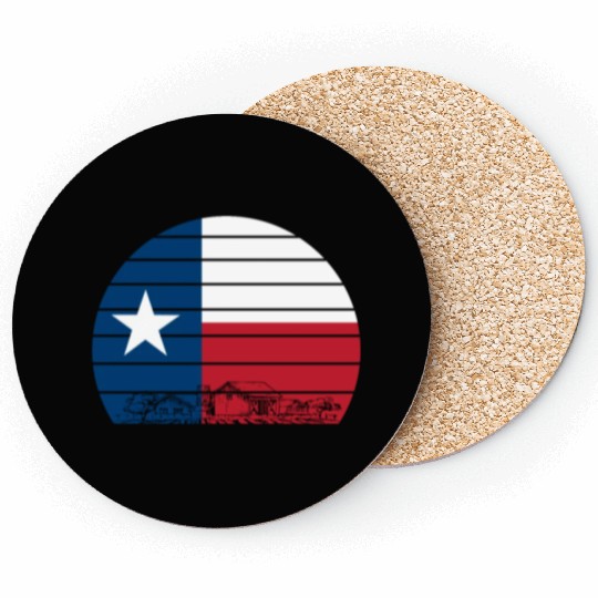 Retro Texas Coasters