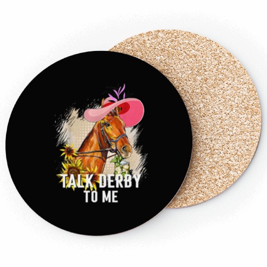 Talk Derby To Me Horse Racing Derby Day Coasters