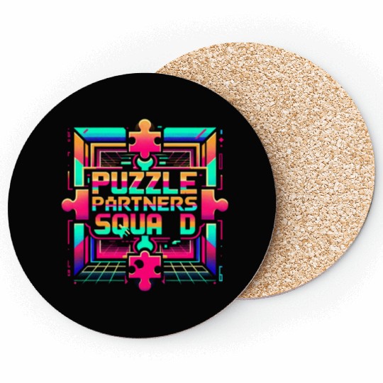 Puzzle Partners Squad 2 Coasters
