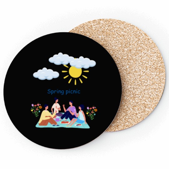 Spring picnic 1 Coasters