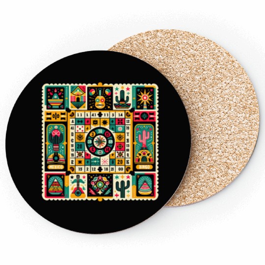 Loteria: Mexico's Bingo Fiesta Coasters