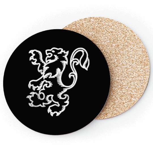 Dutch Lion Orange Coasters