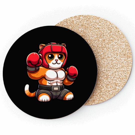 Red Band Fighter Cub Coasters