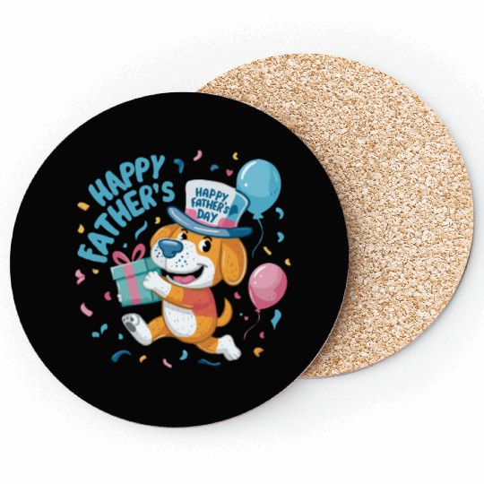 Pawsitively Pawesome: Dog Dad Father's Day Coasters