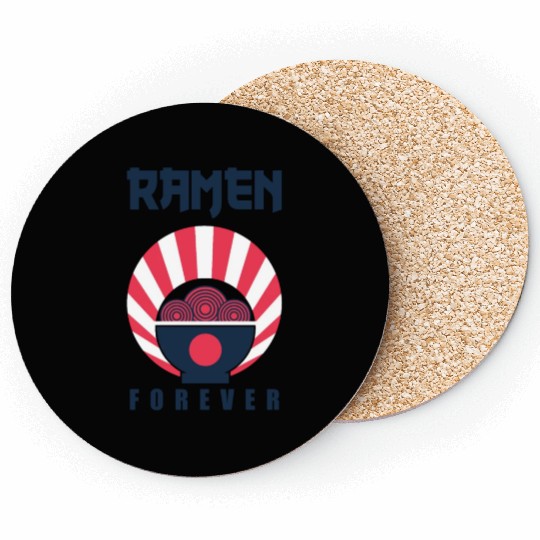 ramen forever for ramen lovers community Coasters