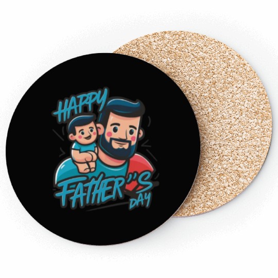 Happy Father's day Coasters