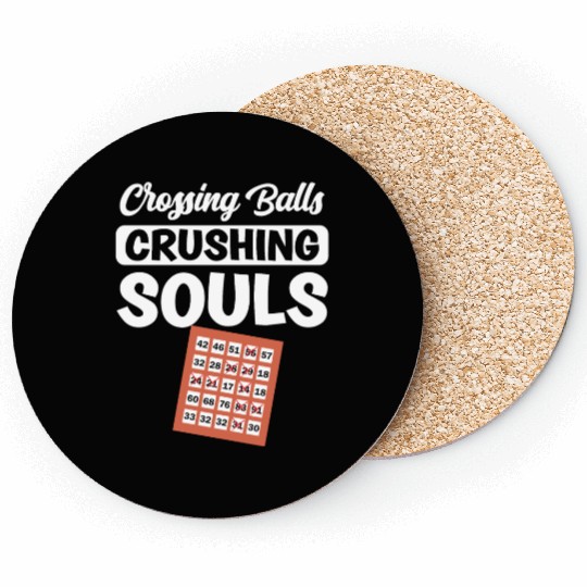 Bingo Player Funny Bingo Coasters
