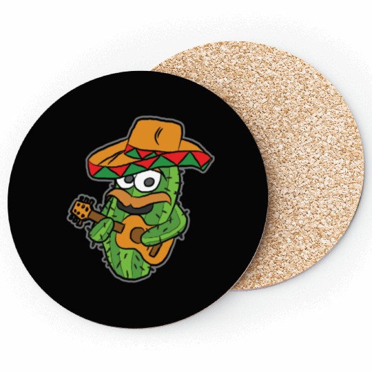 Embrace Your Fun Side With Lets Fiesta Art Coasters