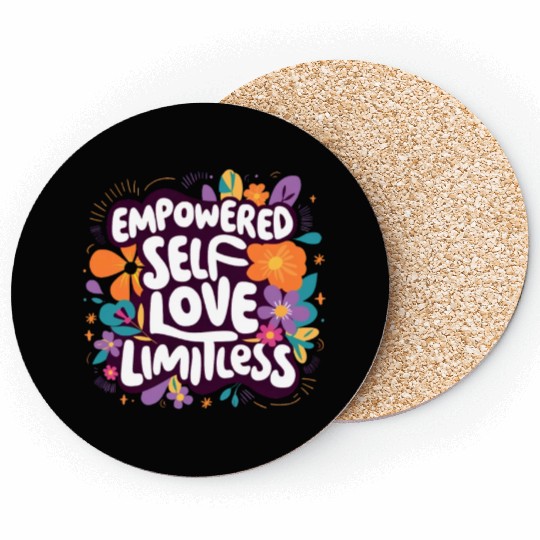 girls power self-love limitless Coasters