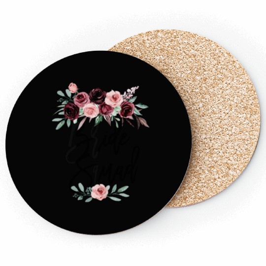 Womens Bridal Shower Gift for Bridesmaid Friend Coasters