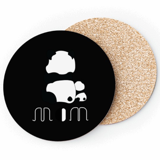 Adorable Panda Cubs Coasters