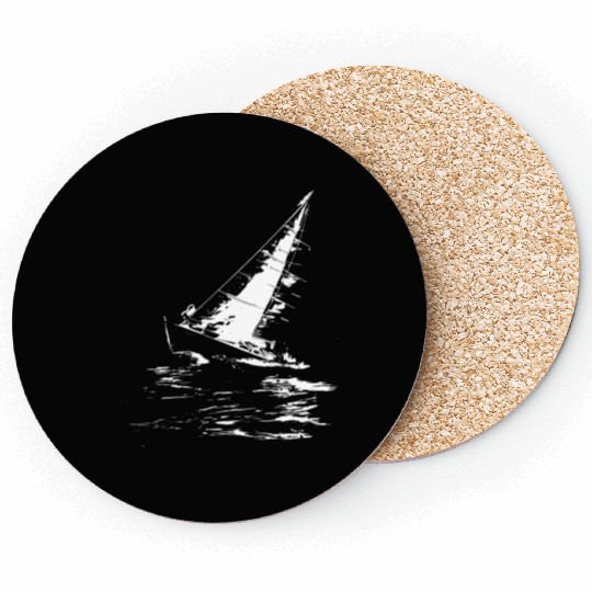 Sailing Graphic Coasters