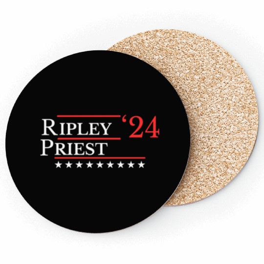 FUNNY 2024 ELECTION Ripley Priest, Wrestling Fan Coasters