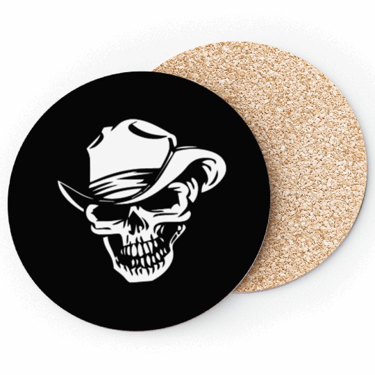 Death Skeleton Coasters