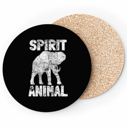 Embrace Your Spirit Animal with Retro Elephant Coasters