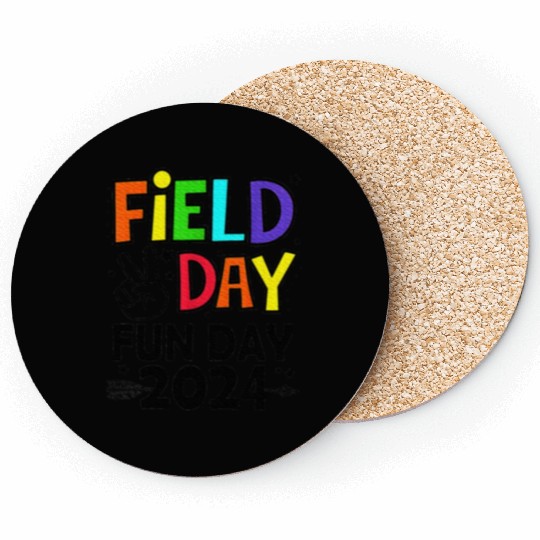 Field Day Fun Day For Teacher Field Day Coasters