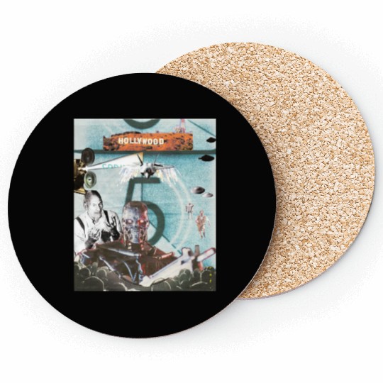 lights camera hollywood Coasters