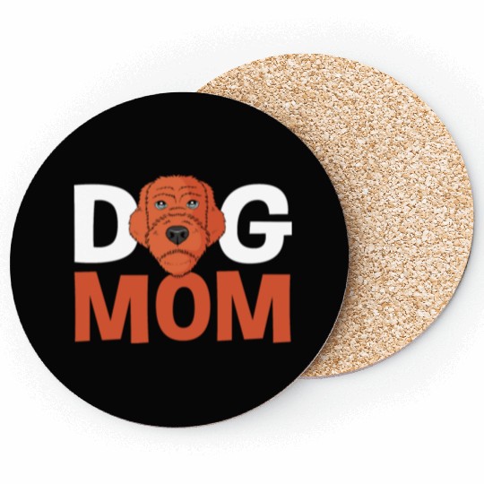 Mothers Day Dog Mom Wirehaired Pointing Griffon Coasters
