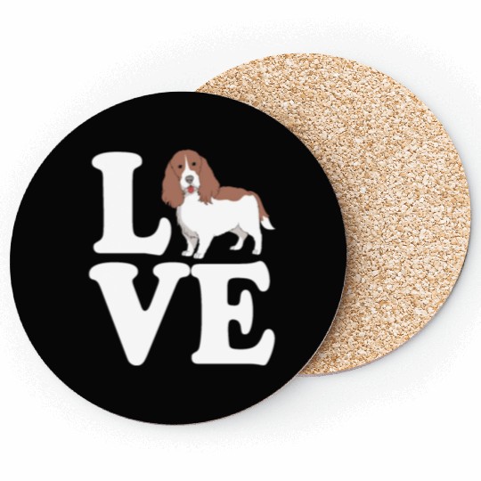 Dog Owner I Love My Dog Springer Spaniel Coasters
