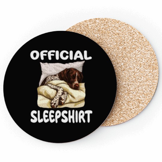 German Shorthaired Pointer Dog Official Sleep Coasters