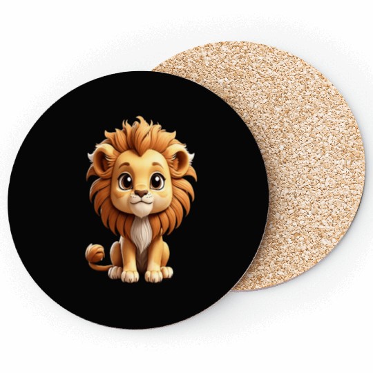 Chibi lion Coasters