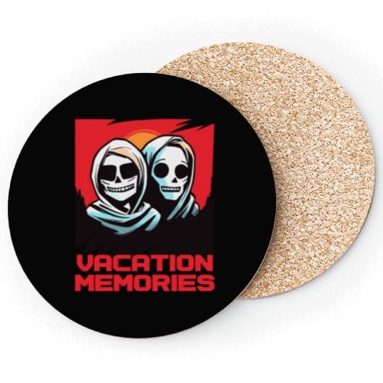 Strange Mummy: Vacation Memories Coasters