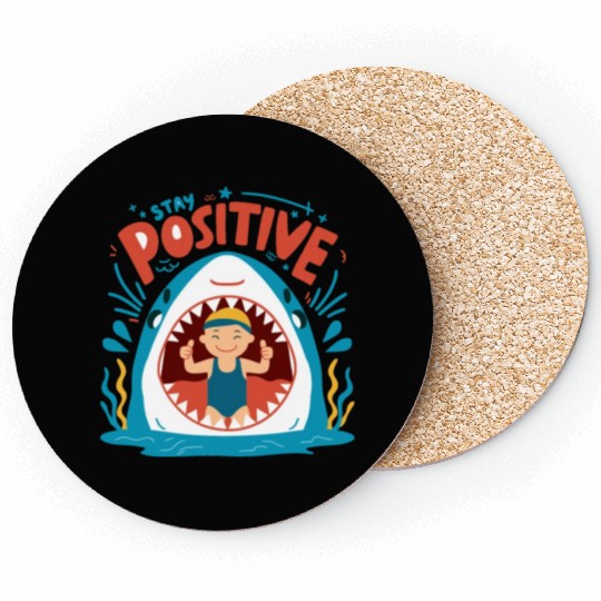 Stay Positive Coasters