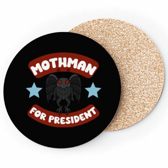 Mothman USA Election Campaign Politics 2024 Coasters