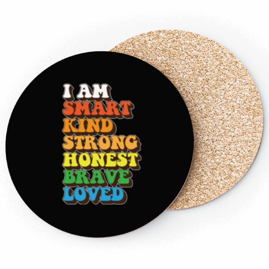 Daily Affirmation Uplifting Quotes Positive Coasters