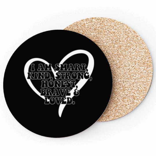 Daily Affirmation Uplifting Quotes Positive Coasters