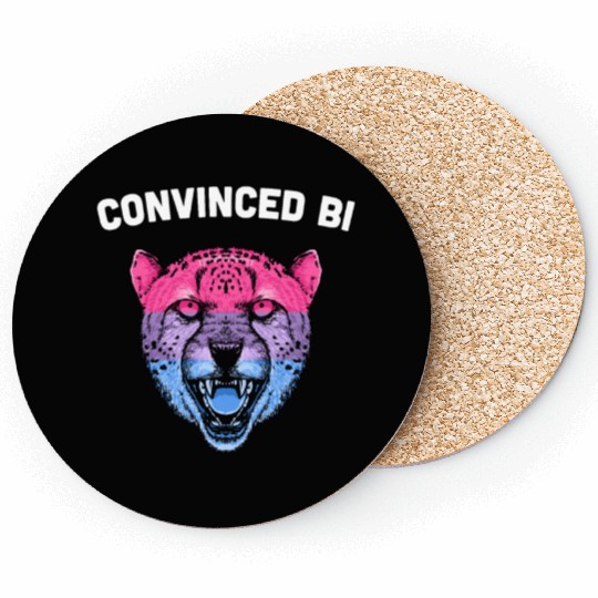 Convinced Bi Bisexual LGBTQ Bi Pride LGBT Pride Mo Coasters