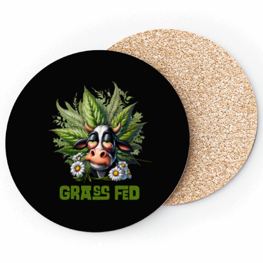 Grass Fed Green Coasters