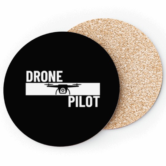 Drone Pilot Quadcopter Proud Funny Drone Pilot Coasters