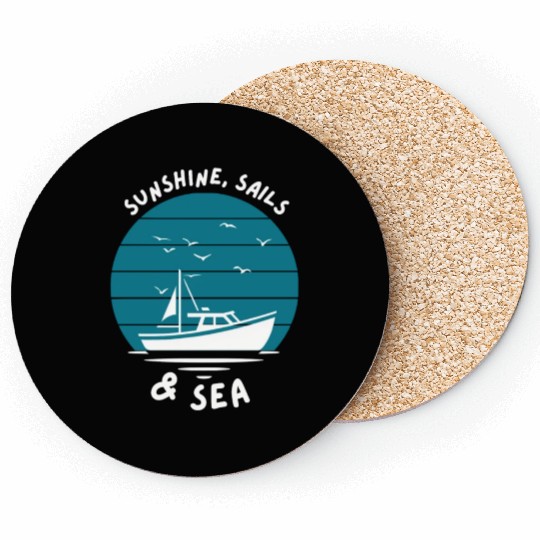 Sunshine, Sails & Sea Boat Coasters