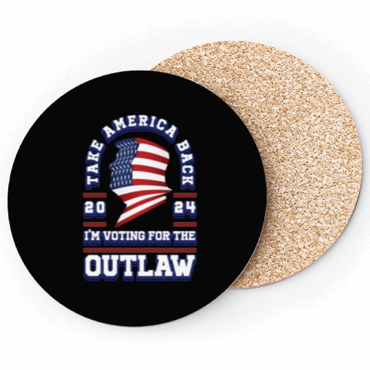 Funny Presidential Campaign - US Election 2024 Coasters
