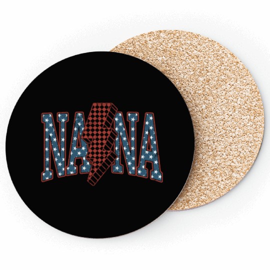 Nana 4th Of July Coasters