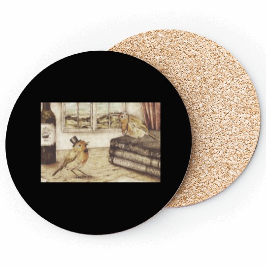 Robin Love Coasters